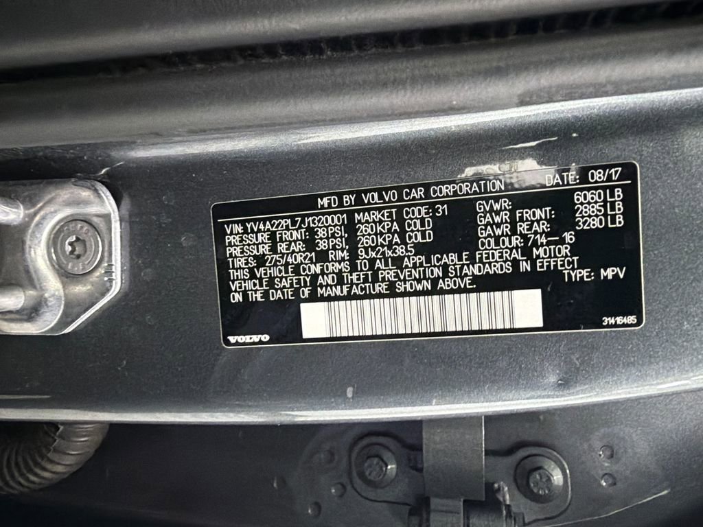 Used 2018 Volvo XC90 T6 Inscription w/ Convenience Package image 36