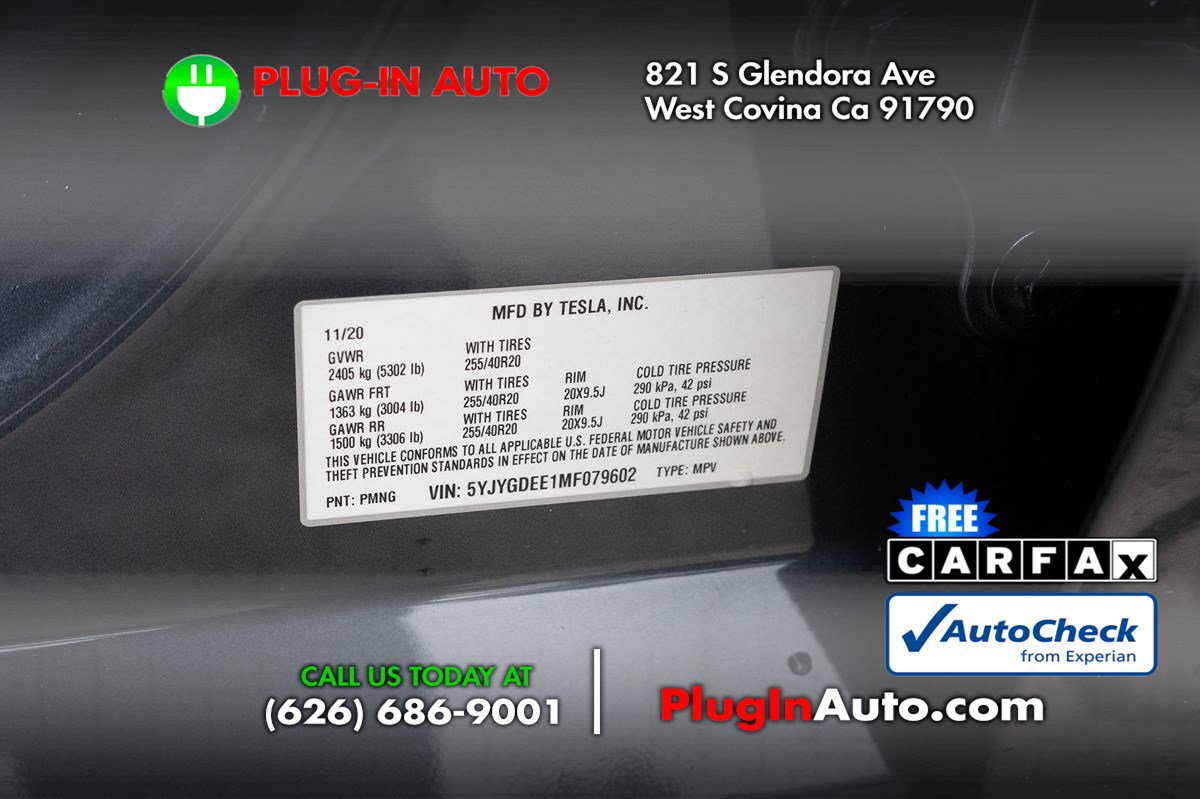 Used 2021 Tesla Model Y Long Range AWD/4WD image 8
