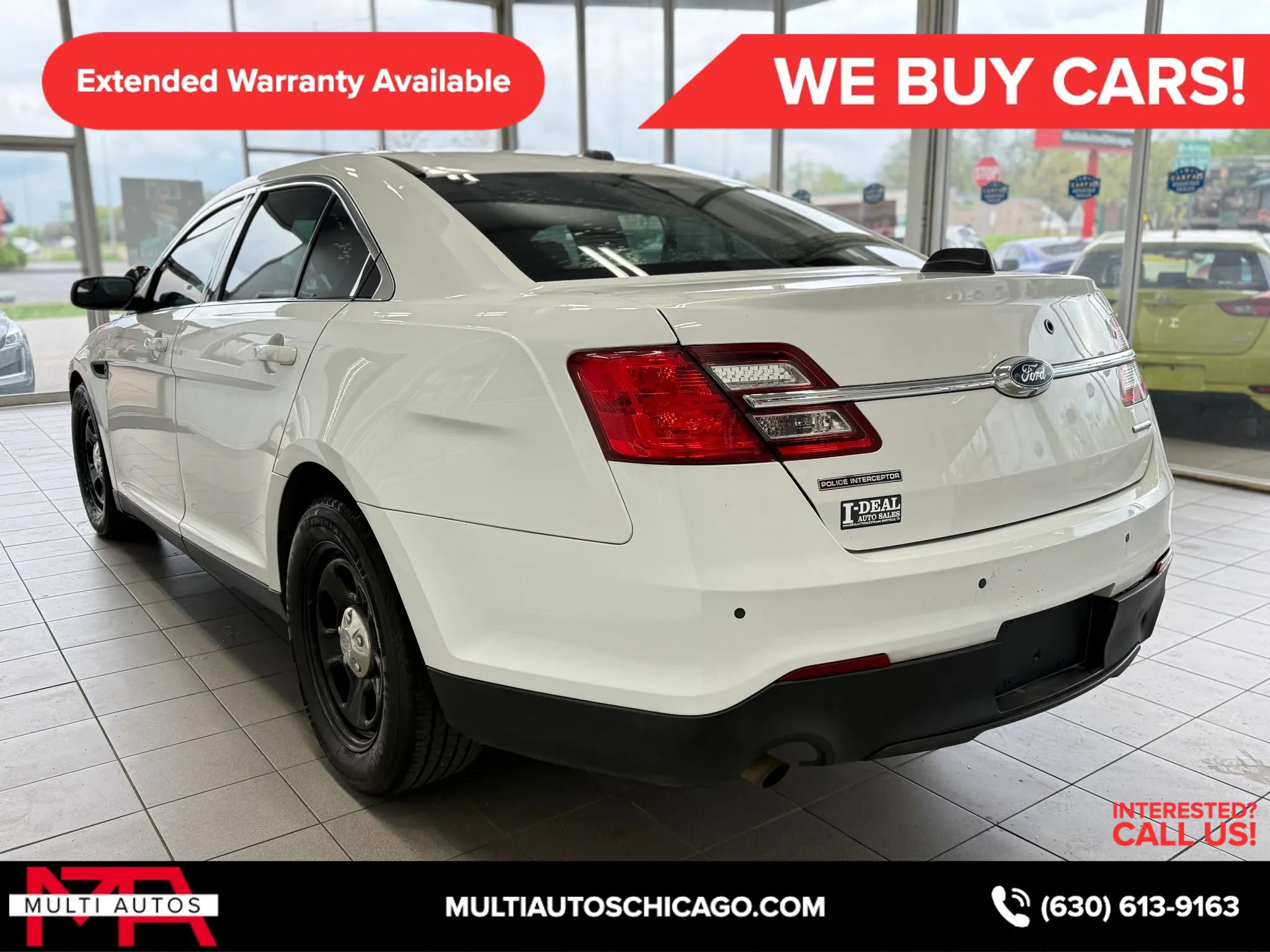 Used 2017 Ford Taurus Police Interceptor w/ Ready For The Road Package FWD image 13