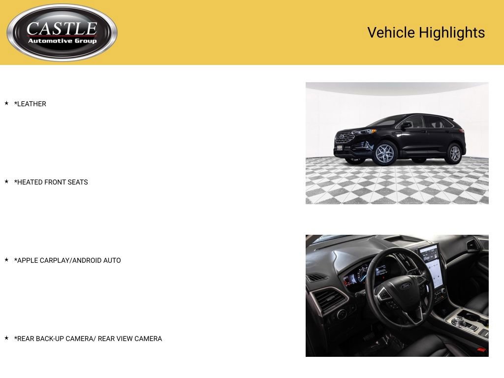 Used 2022 Ford Edge SEL AWD/4WD image 3
