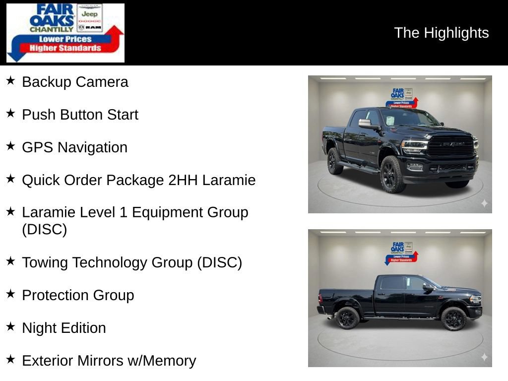 Used 2021 RAM 2500 Laramie w/ Night Edition AWD/4WD image 2