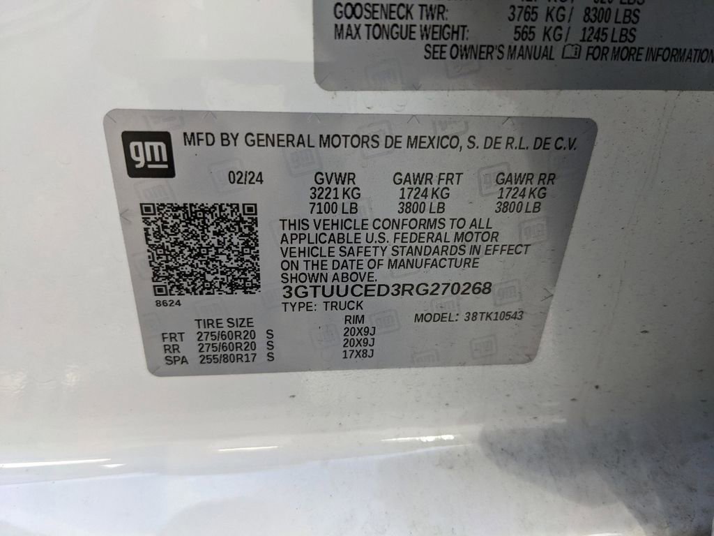 Used 2024 GMC Sierra 1500 Elevation image 34