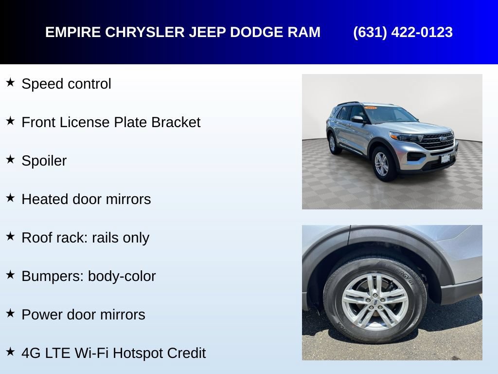Used 2023 Ford Explorer XLT w/ Class IV Trailer Tow Package AWD/4WD image 30