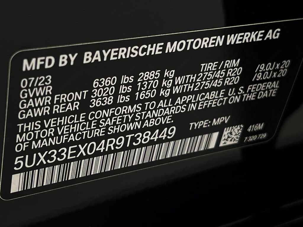 Certified 2024 BMW X6 xDrive40i w/ Premium Package AWD/4WD image 24
