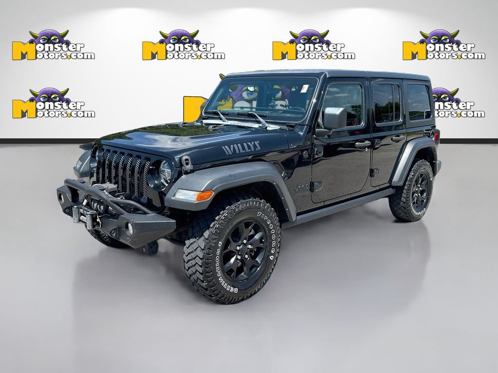 Used 2021 Jeep Wrangler Unlimited Sport AWD/4WD video 1