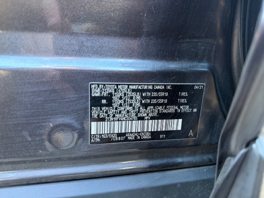 Used 2021 Toyota RAV4 Limited w/ Limited Grade Weather Package AWD/4WD image 36