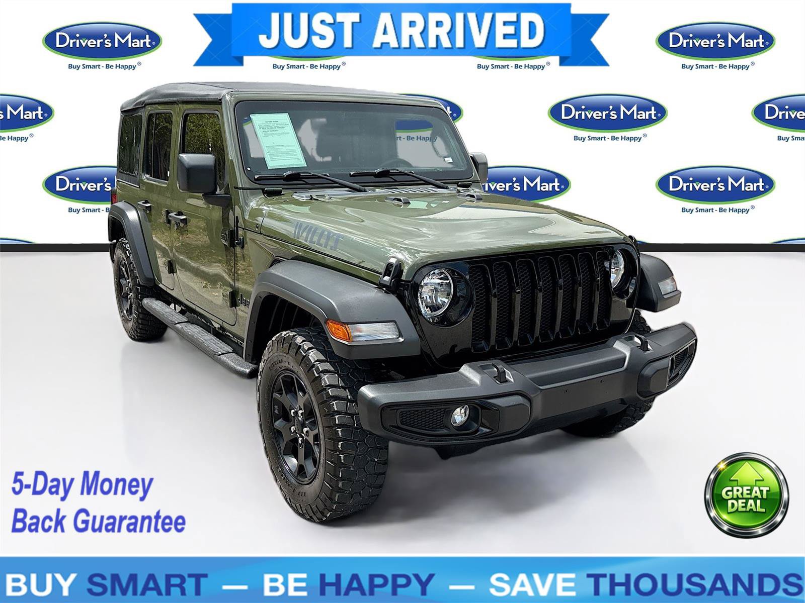 Used 2023 Jeep Wrangler Unlimited Sport AWD/4WD image 1