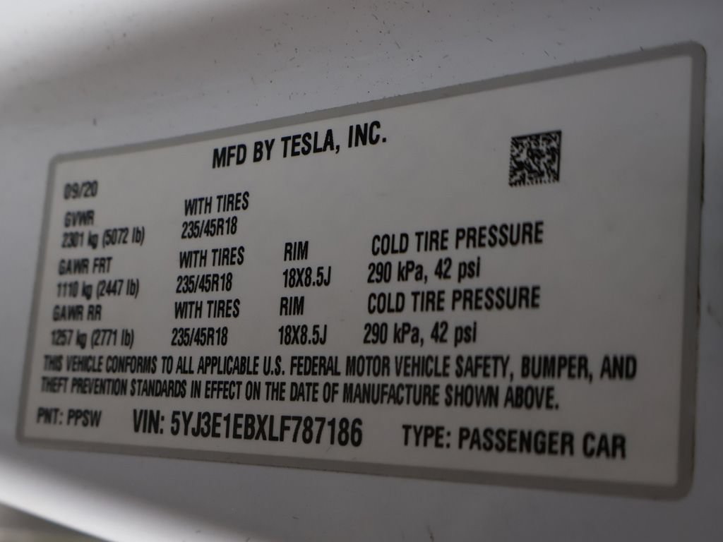 Used 2020 Tesla Model 3 Long Range AWD/4WD image 47