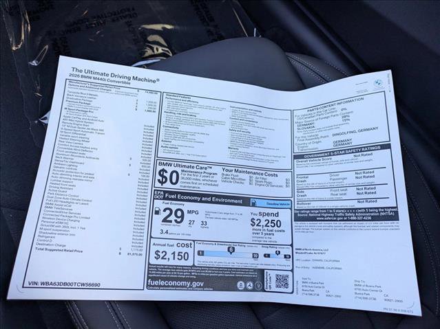 New 2026 BMW M440i Convertible image 18