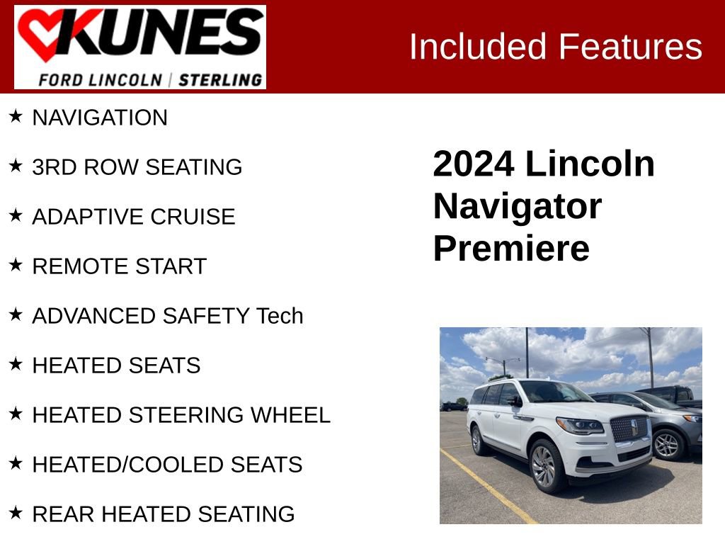 Used 2024 Lincoln Navigator Premiere AWD/4WD image 2