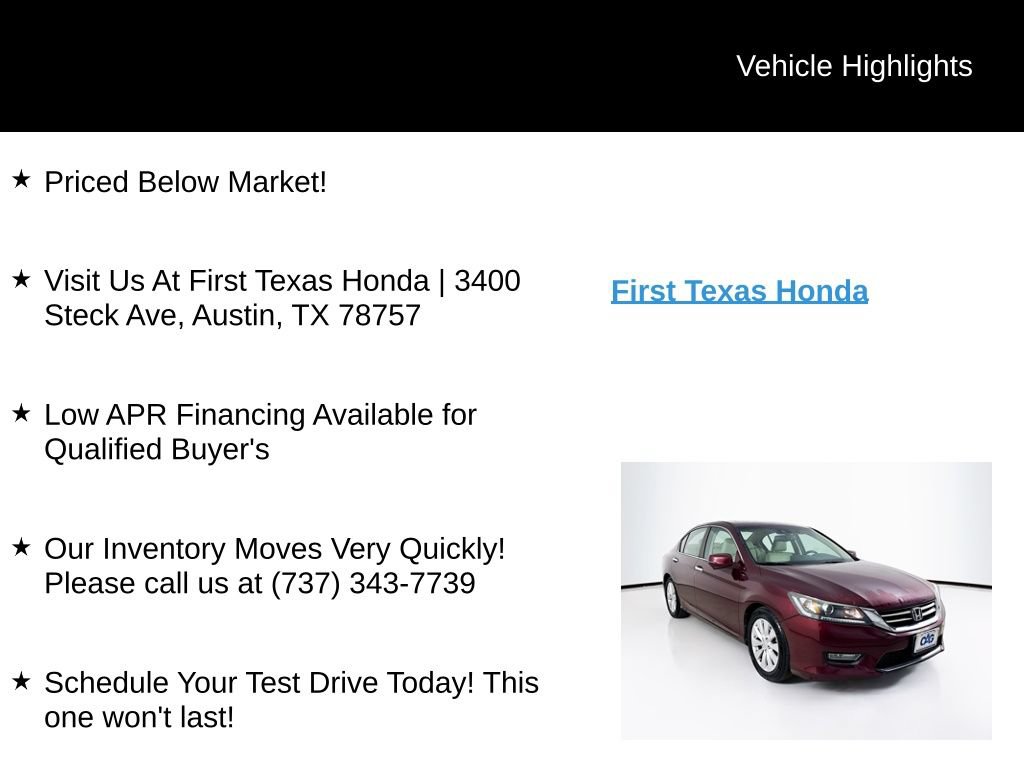 Used 2013 Honda Accord EX-L image 9