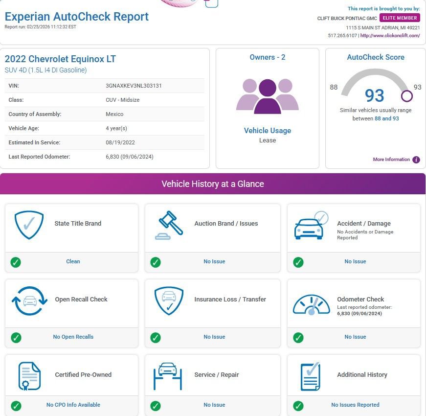 Used 2022 Chevrolet Equinox LT image 3