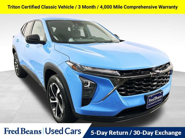 Used 2024 Chevrolet Trax RS w/ Sunroof Package