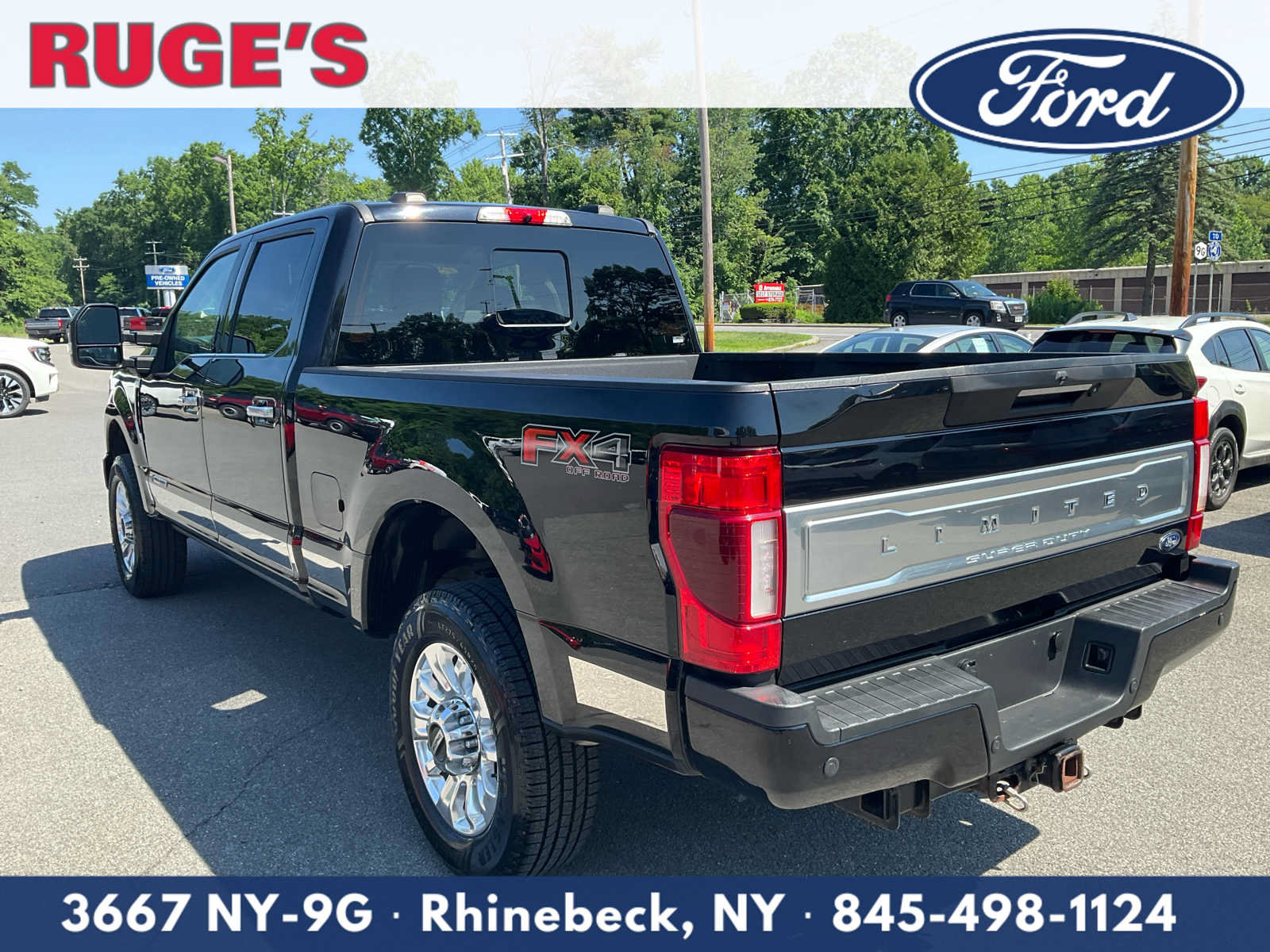 Used 2021 Ford F350 Limited w/ FX4 Off-Road Package AWD/4WD image 3
