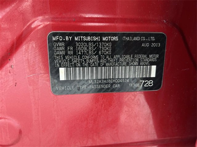 Used 2014 Mitsubishi Mirage DE image 26
