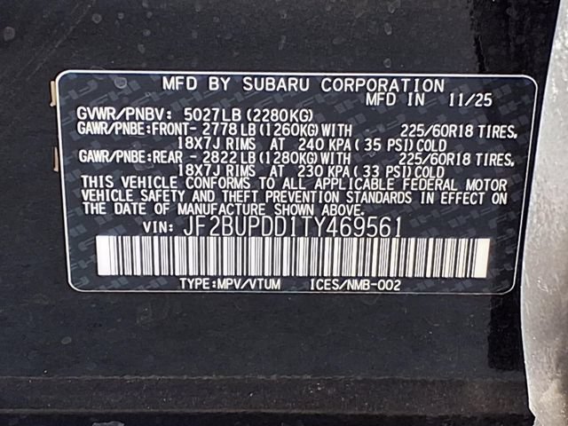 Certified 2026 Subaru Outback Limited AWD/4WD image 10