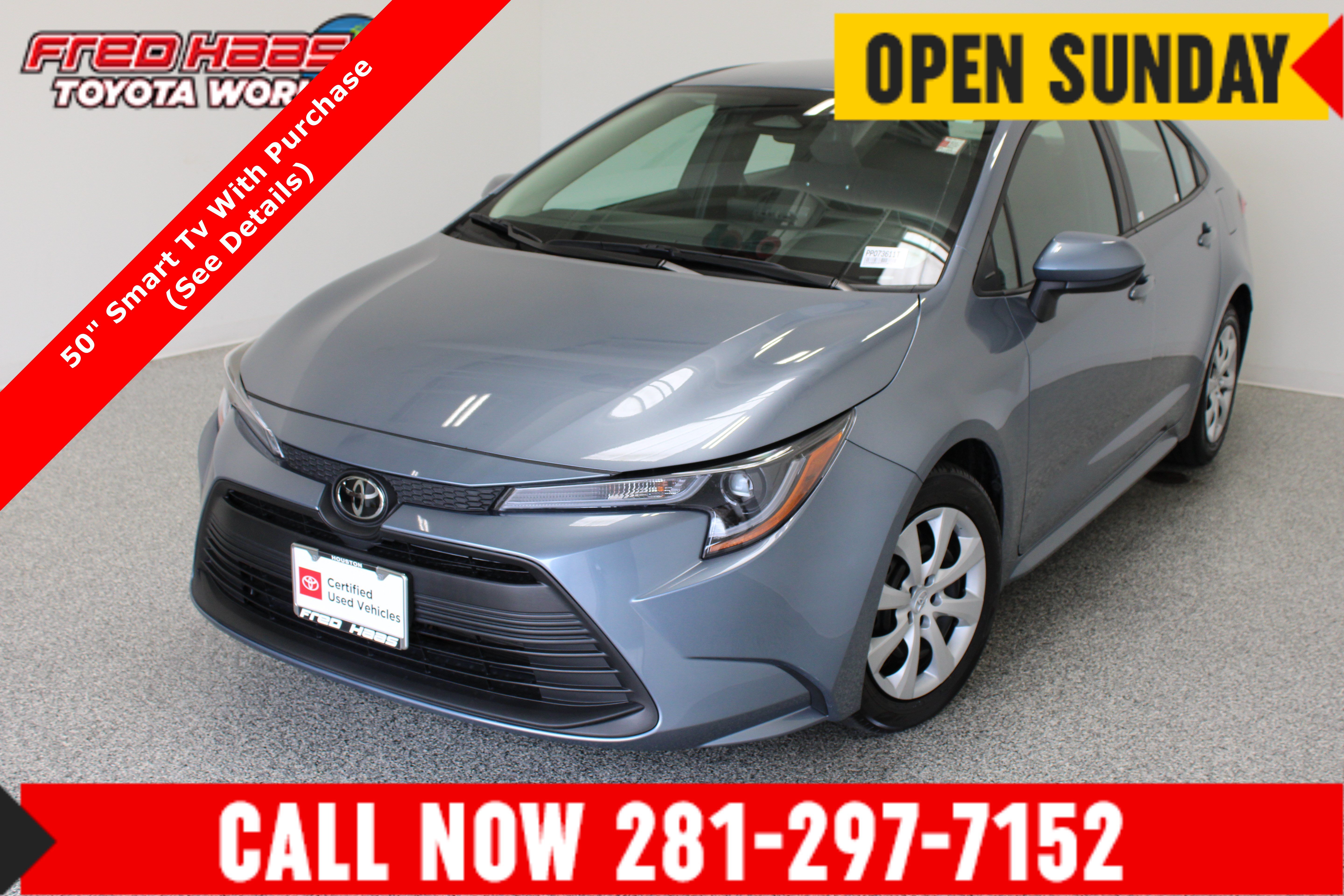 Certified 2023 Toyota Corolla LE