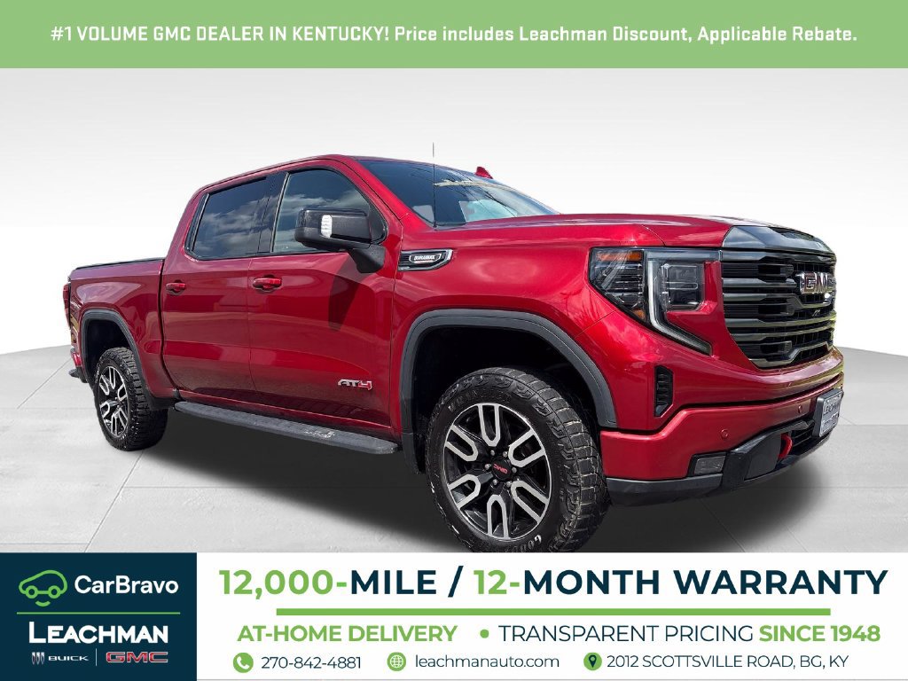 Certified 2022 GMC Sierra 1500 AT4 w/ AT4 Premium Package AWD/4WD image 1