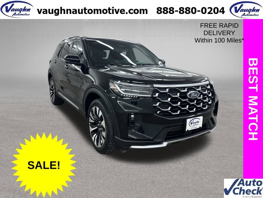 Used 2025 Ford Explorer Platinum w/ LUX Leather Package AWD/4WD image 1