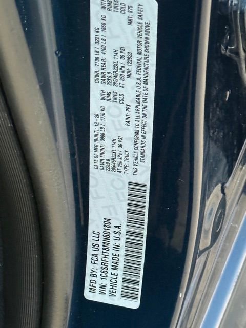 Used 2021 RAM 1500 Limited AWD/4WD image 33