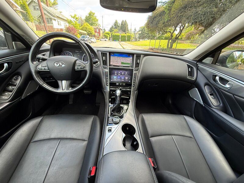 Used 2017 INFINITI Q50 3.0t Premium w/ 3.0T Premium Plus Package RWD image 15