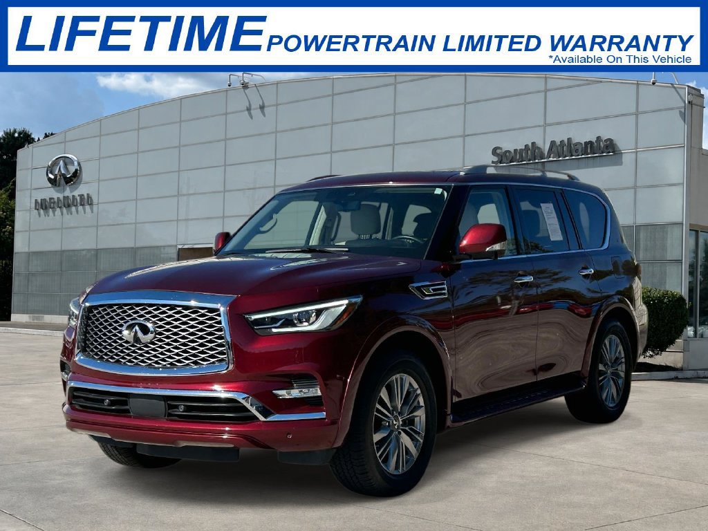 Used 2021 INFINITI QX80 Luxe w/ Cargo Package