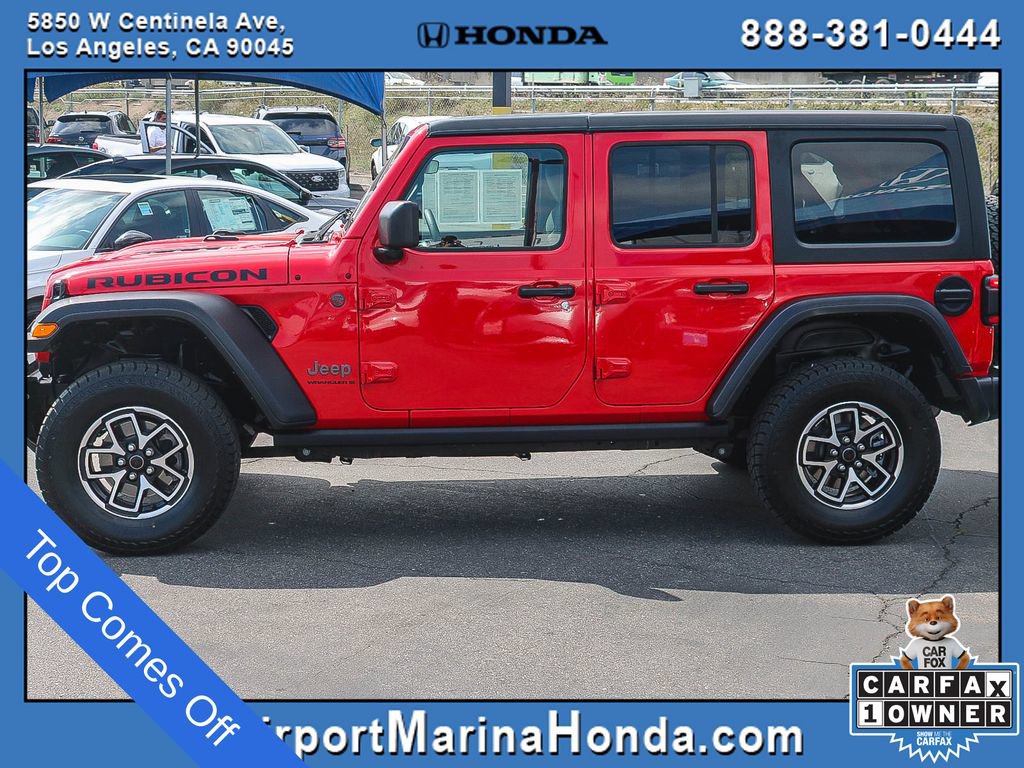 Used 2025 Jeep Wrangler Unlimited Rubicon AWD/4WD image 3