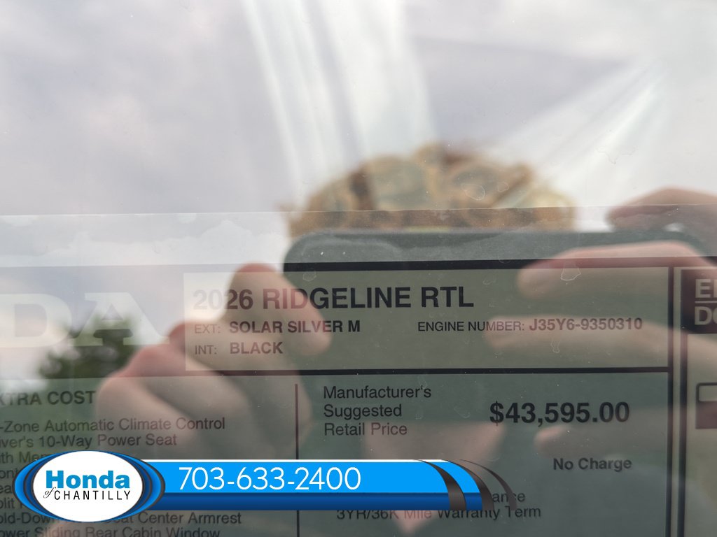 New 2026 Honda Ridgeline RTL image 32