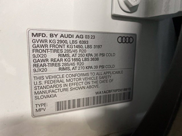 Used 2023 Audi Q7 2.0T Premium w/ Convenience Package AWD/4WD image 98