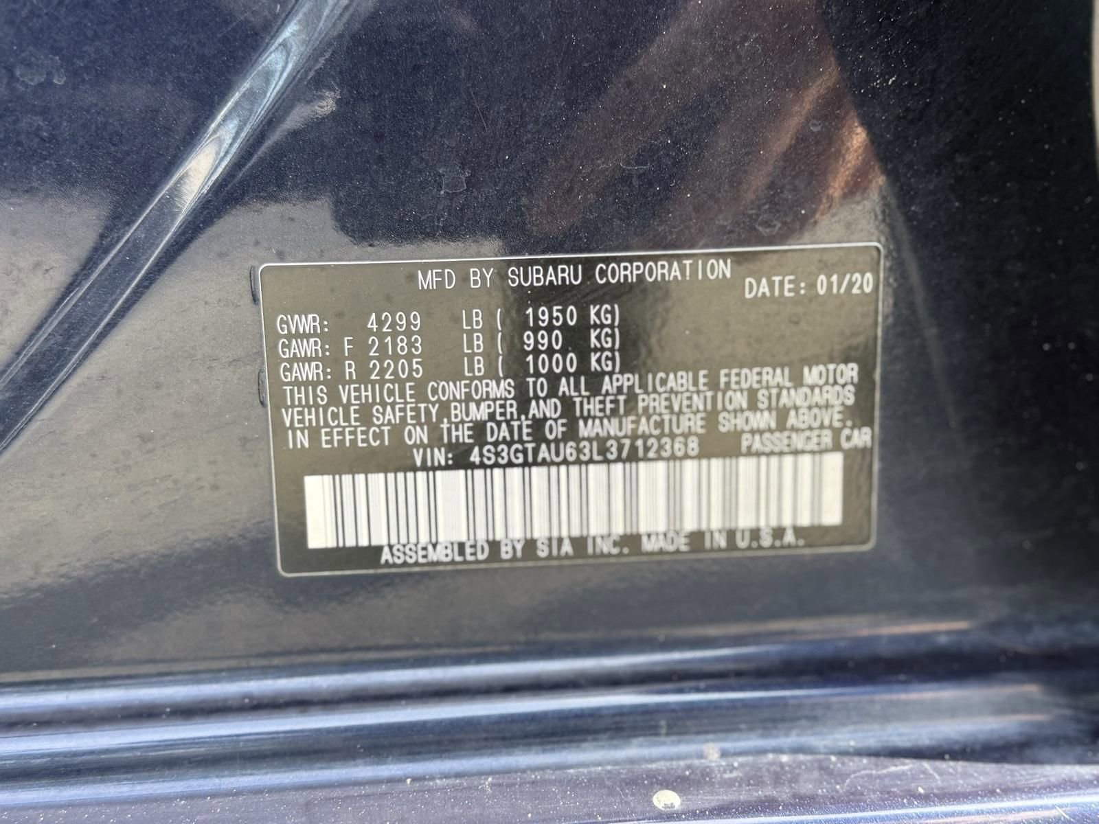 Used 2020 Subaru Impreza 2.0i Limited w/ Popular Package #2 image 40