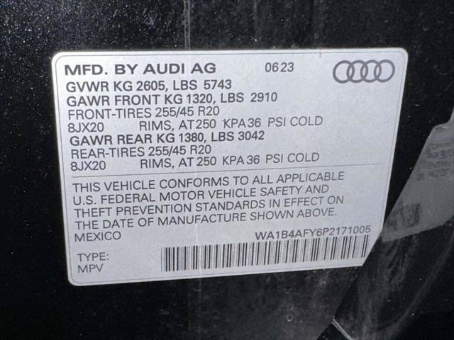 Used 2023 Audi SQ5 Premium Plus w/ Premium Plus Package AWD/4WD image 39