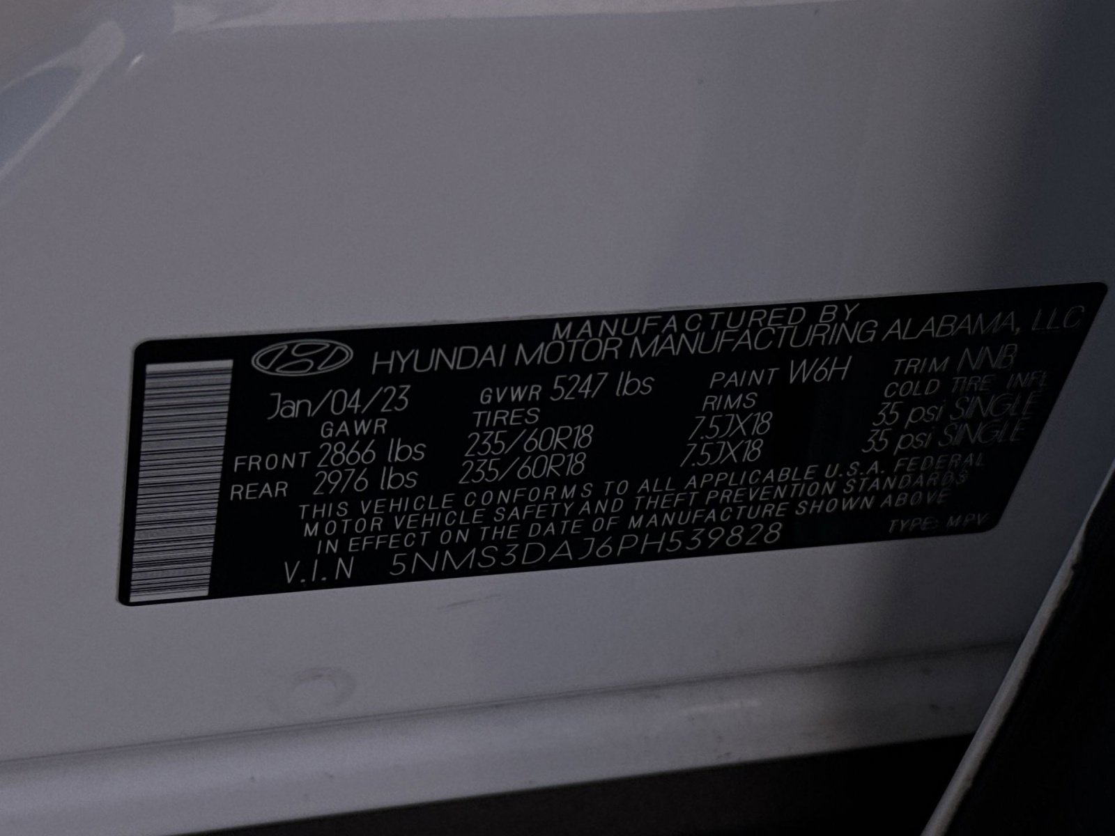 Certified 2023 Hyundai Santa Fe SEL w/ Premium Package image 29