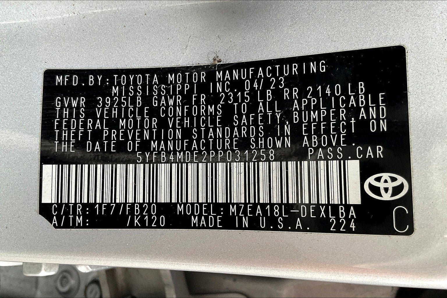 Used 2023 Toyota Corolla LE FWD image 29