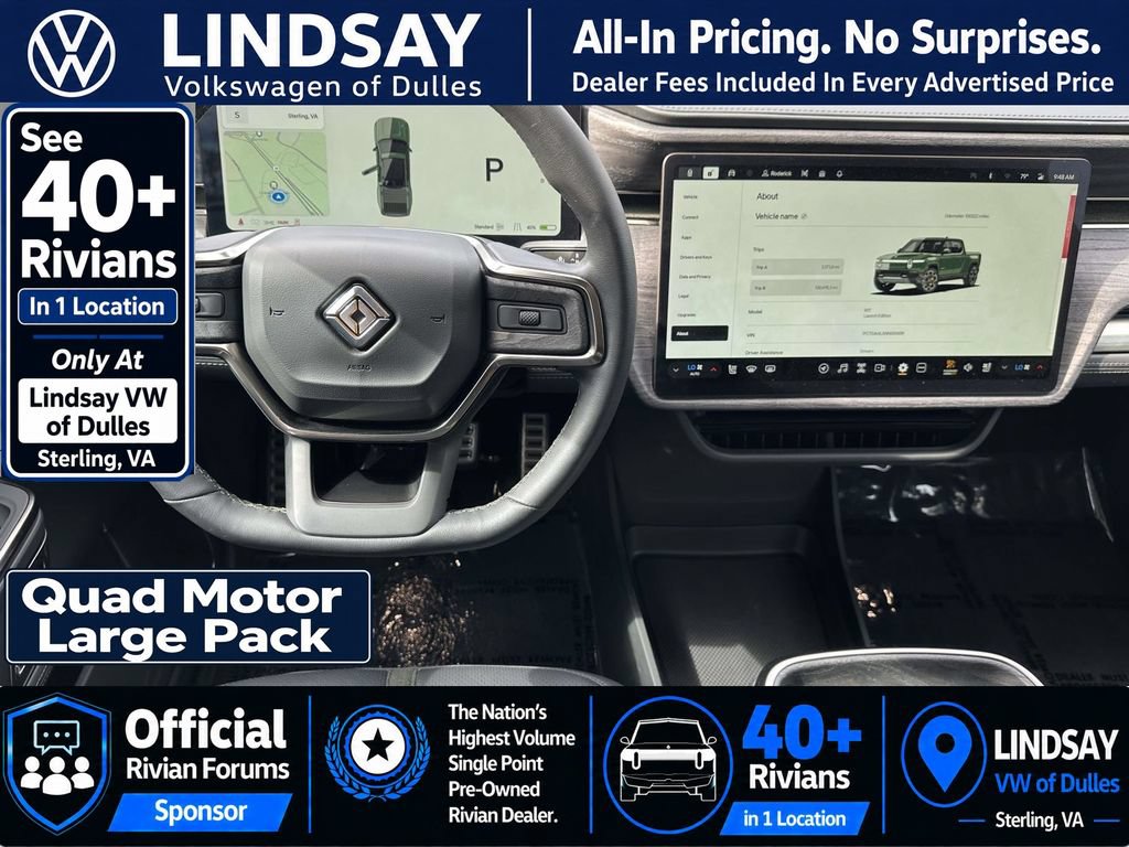 Used 2022 Rivian R1T Launch Edition AWD/4WD image 12