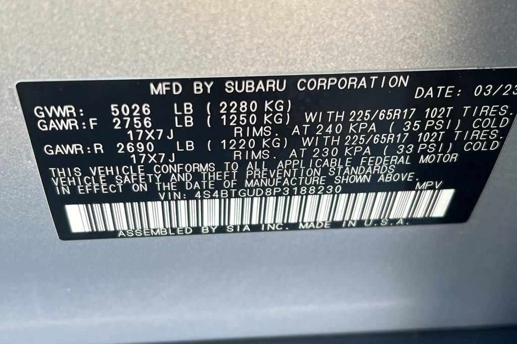 Used 2023 Subaru Outback Wilderness AWD/4WD image 28