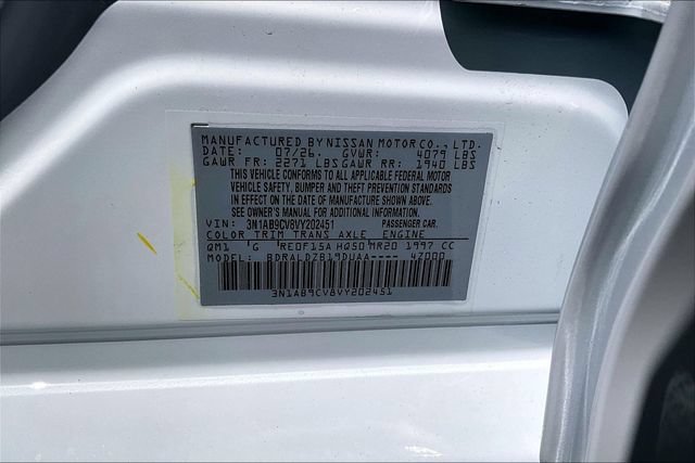 New 2027 Nissan Sentra SV FWD image 13