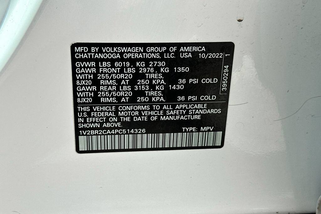 Used 2023 Volkswagen Atlas SEL AWD/4WD image 30