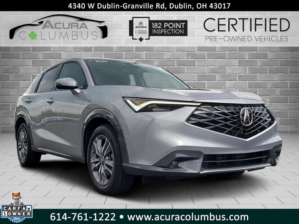 Certified 2026 Acura ADX FWD