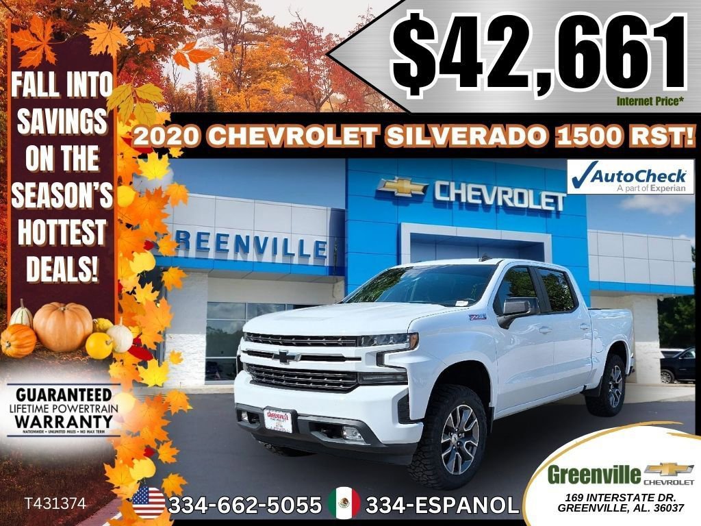 Used 2020 Chevrolet Silverado 1500 RST