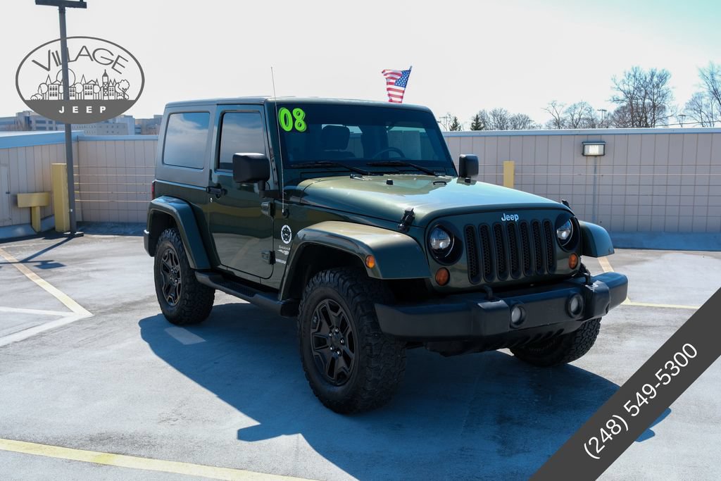 Used 2008 Jeep Wrangler Sahara w/ Dual Top Group AWD/4WD image 4