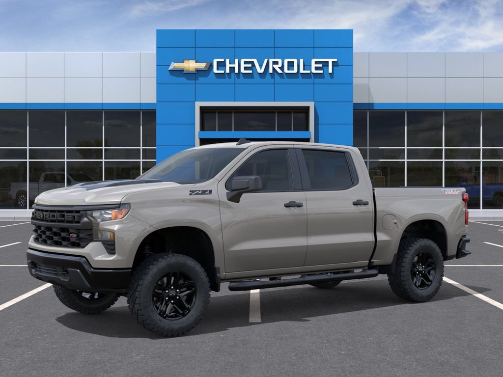 New 2026 Chevrolet Silverado 1500 Custom Trail Boss w/ Dark Appearance Package AWD/4WD image 2