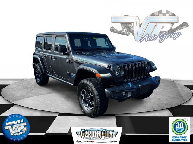 Used 2023 Jeep Wrangler Unlimited Rubicon 4xe w/ Cold Weather Group AWD/4WD image 1
