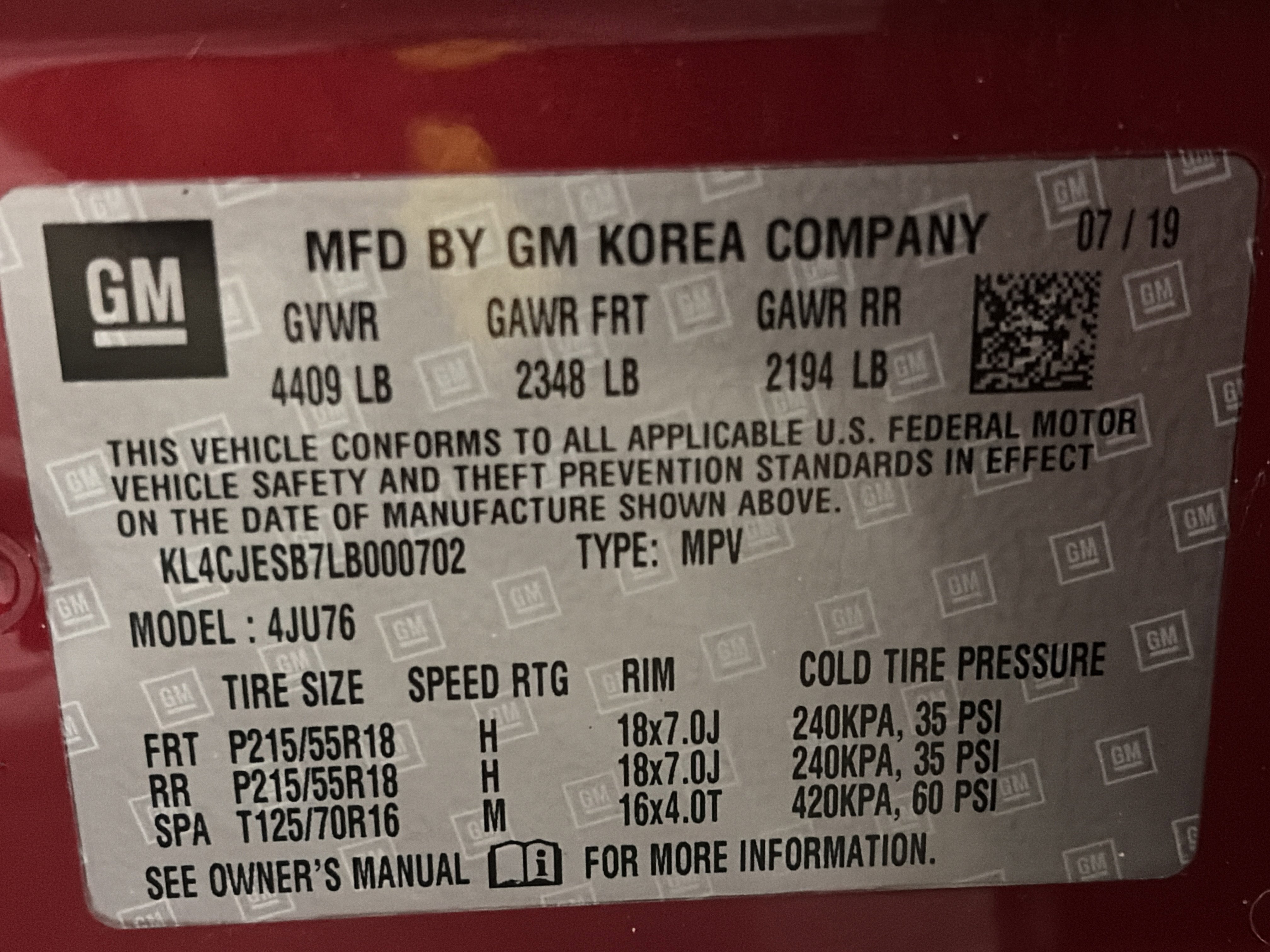 Used 2020 Buick Encore Preferred w/ Safety Package image 33