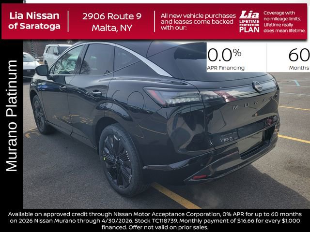 New 2026 Nissan Murano Platinum image 7