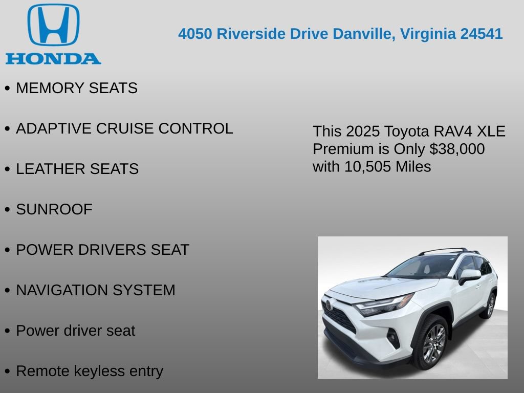 Used 2025 Toyota RAV4 XLE Premium w/ Weather Package AWD/4WD image 17