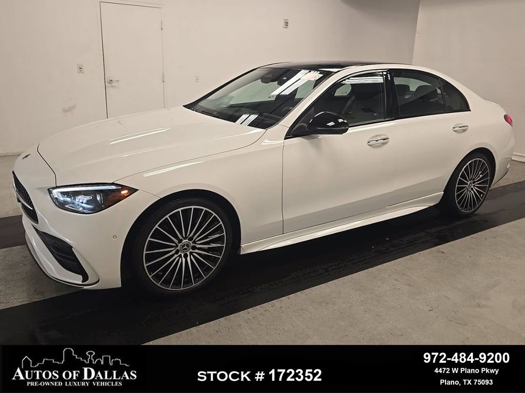 Used 2024 Mercedes-Benz C 300 Sedan w/ Pinnacle Trim Package