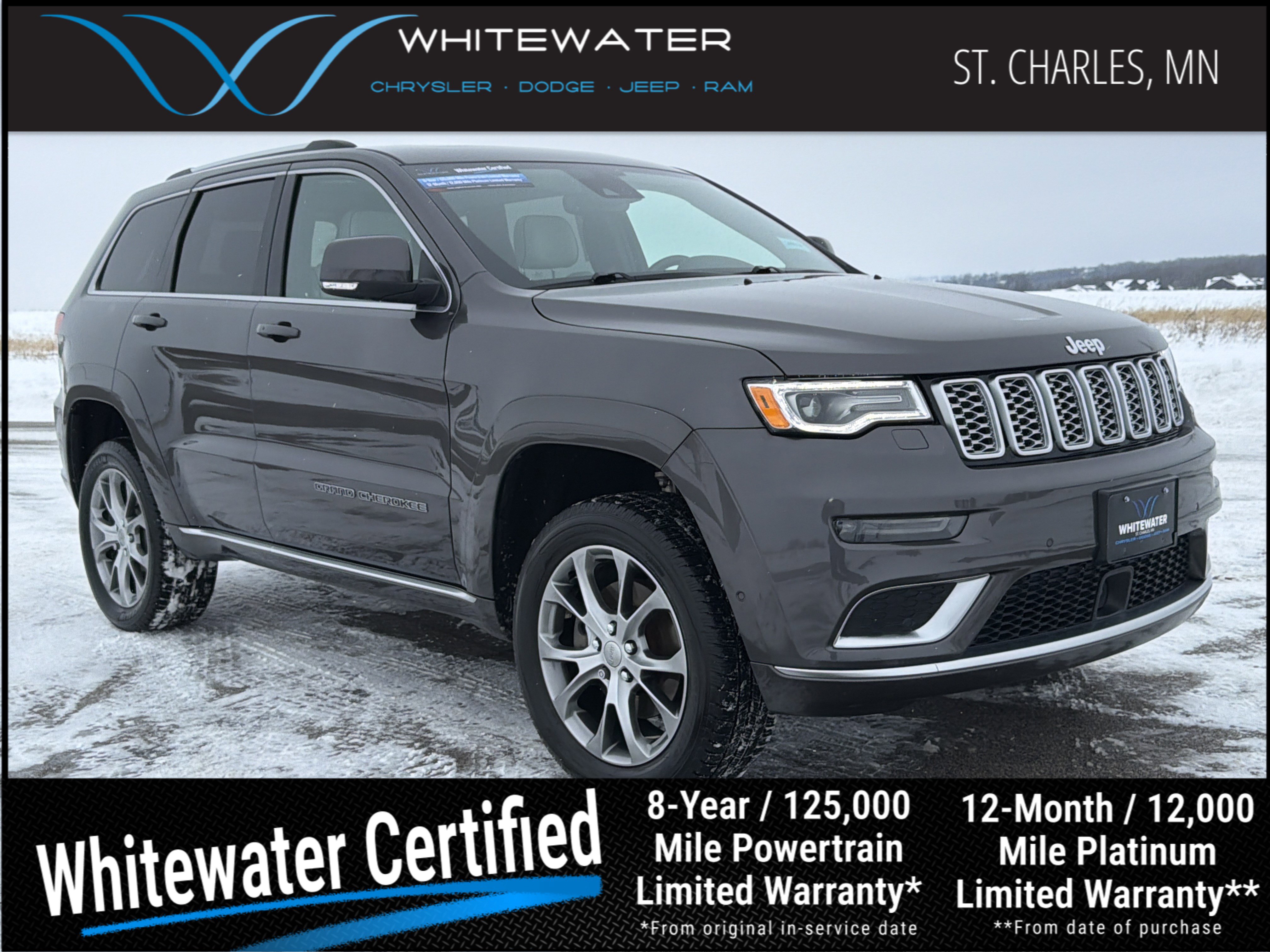 Used 2020 Jeep Grand Cherokee Summit image 1