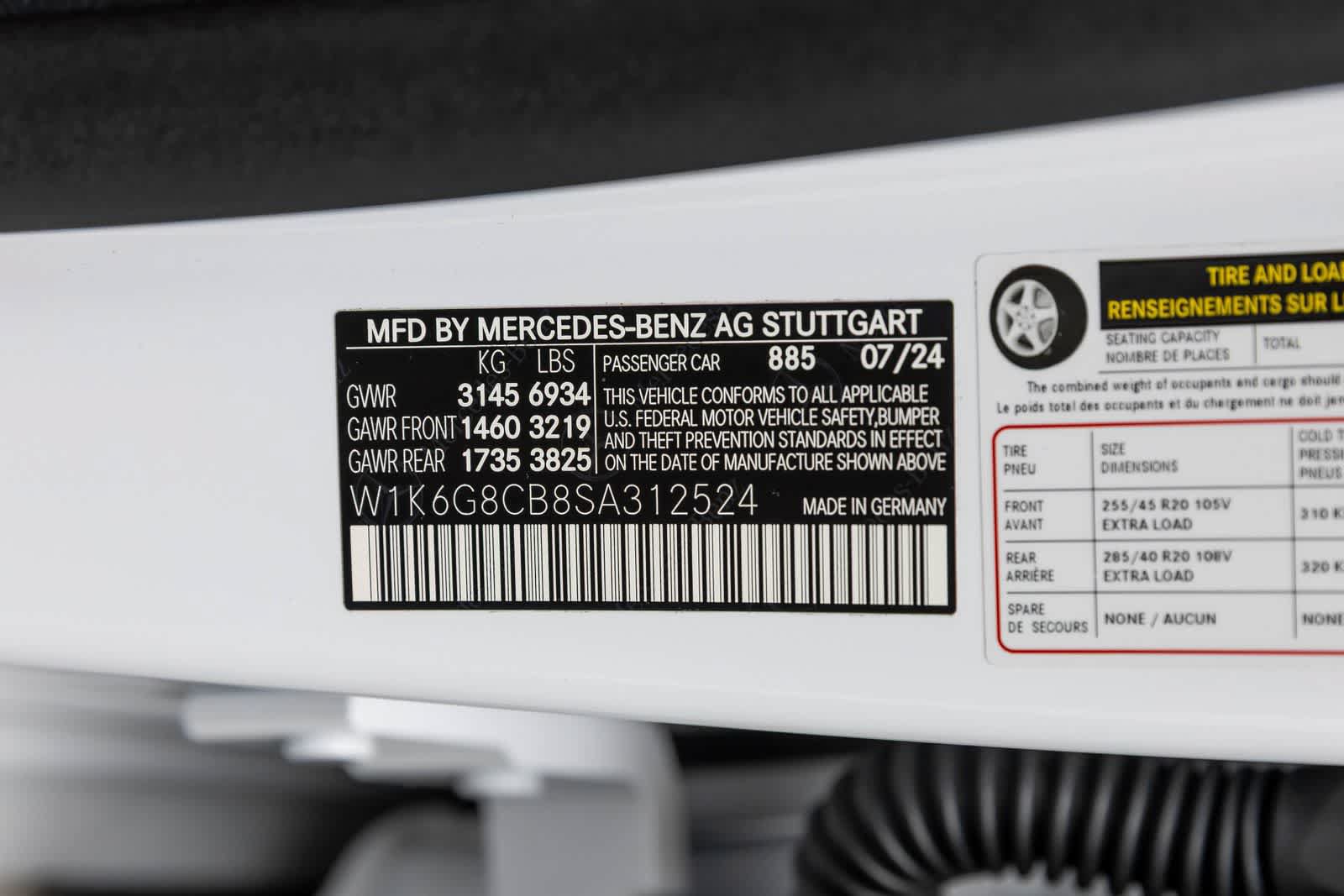 Used 2025 Mercedes-Benz S 63 AMG S w/ Rear Seat Package image 25