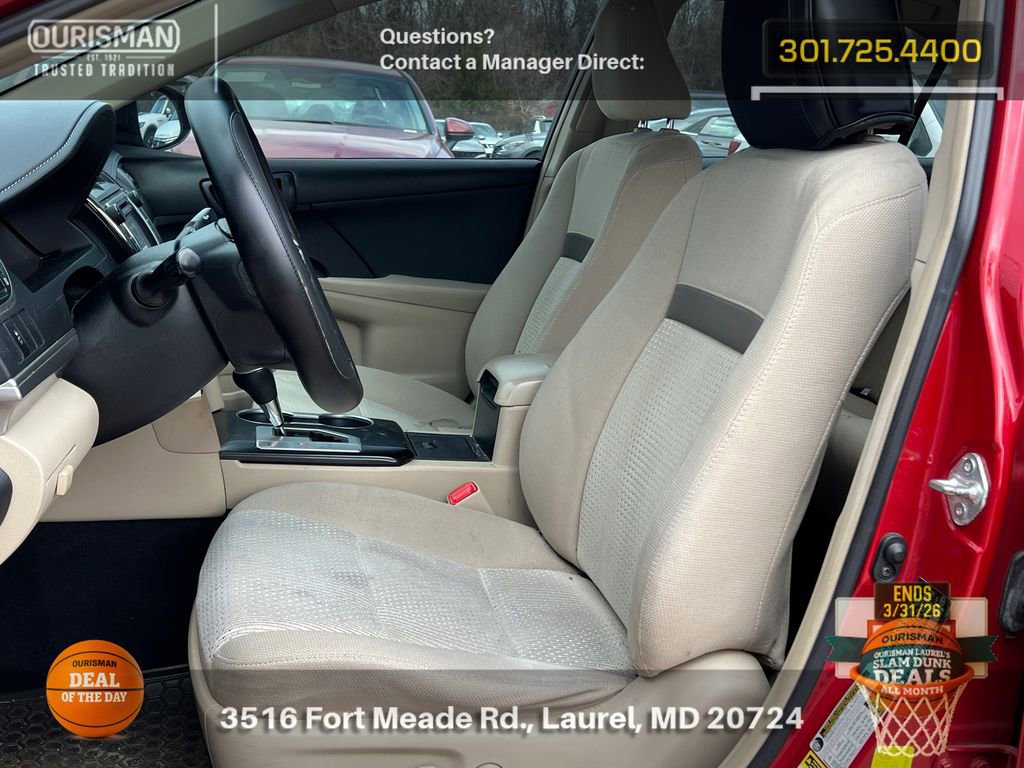 Used 2013 Toyota Camry LE image 5