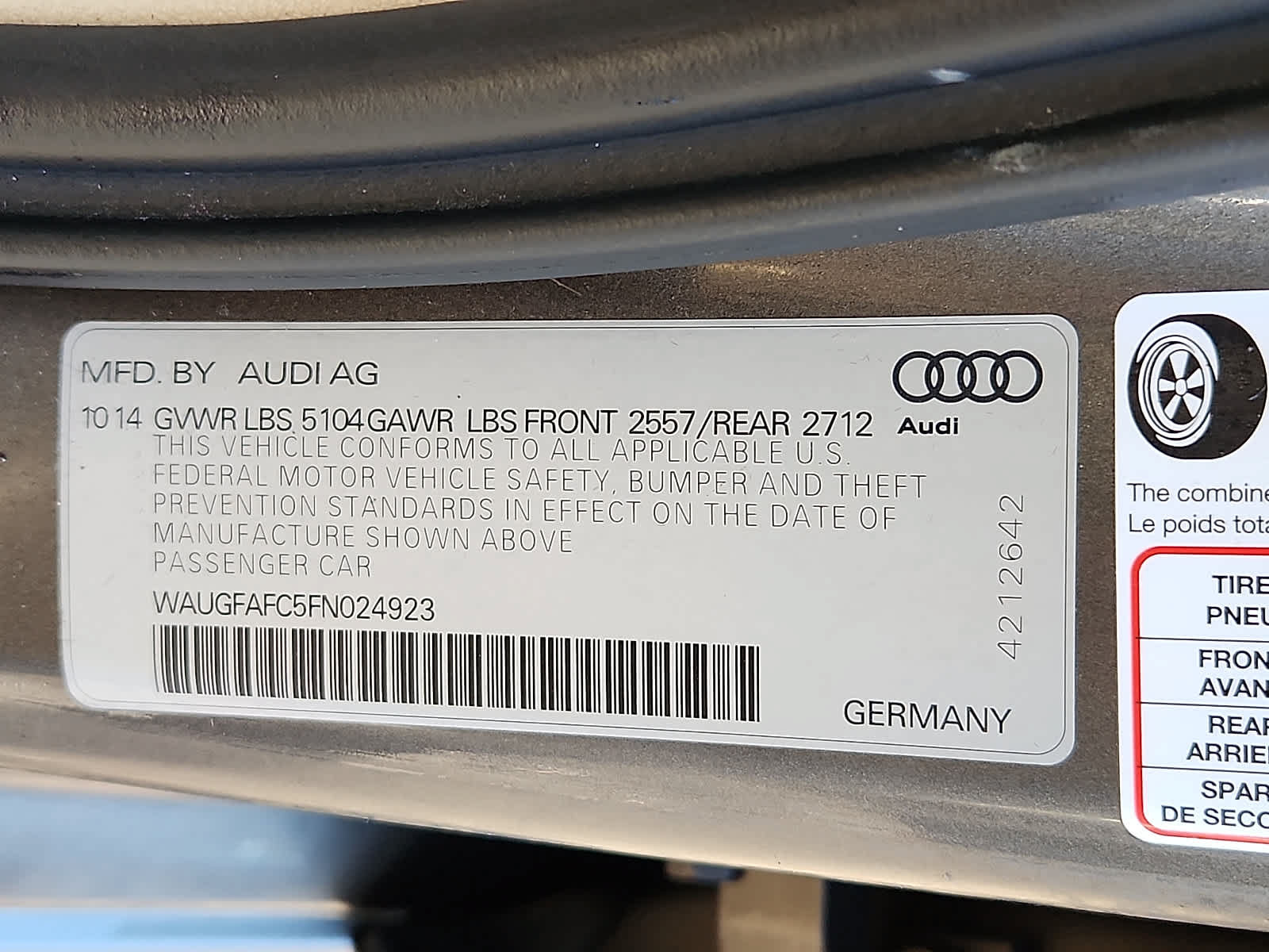 Used 2015 Audi A6 2.0T Premium Plus AWD/4WD image 27